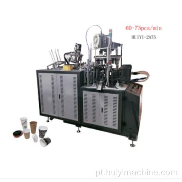 Máquina de fabricação de xícara de papel para xícara de chá quente